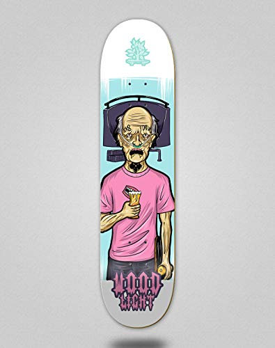 Monopatín Skate Skateboard Deck Tabla Wood light Lifestyle Skate (8.5)
