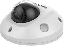 Hikvision DS-2CD2543G2-IWS(4mm) Dome Überwachungskamera mit 4 Megapixel, bis zu 30m Beleuchtung, professionelle Überwachungskamera
