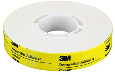 3M 928 Transferklebeband ablösbar für ATG 700, 19 mm x 16,5 m, 1 Rl. | mit Haftnotiz-Effekt