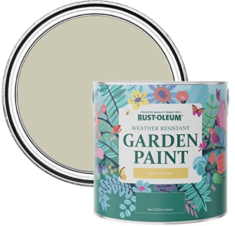 Rust-Oleum Beige Mould-Resistant Garden Paint In Matt Finish - Half Light 2.5L