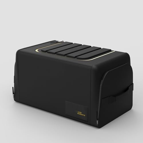 REDVIT Kofferraum Organizer für Audi A1 A3 A4 A5 A6 A7 A8 e-tron GT, Oxford Kofferraumtasche Wasserfeste Faltbarer Kofferraum-Organizer mit Verstärkten Griffen Auto Kofferraum Organizer Box,B-40L