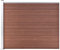 Faroom Vallas de jardín de WPC 175 x 146 cm, Panel de Valla Jardin, Panel de Valla Elemento de Protección Visual para Terraza y Jardín Marrón