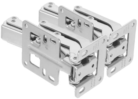 Uonlytech 2stücke Verstecktes Türscharnier Aus Scharnier Für Schwere Türen Öffnungswinkel Für Marmortüren Und Brandschutztüren Korrosionsbeständig Und Langlebig