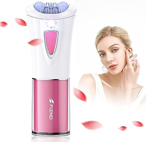 Epilierer Damen, Gesichts Epilierer Damen mit LED-Licht, Frauen Kabellose Epilierer, Gesicht Körper Haarentfernung, Elektrischer Haarentferner Damen, Epilierer für Intimbereich