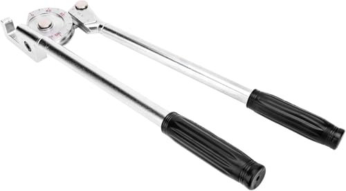 ZXZUCVE Rohrbiegewerkzeug, mit Rohrbiegewerkzeug aus Aluminiumlegierung, Rohrbieger, linearer Schiebetisch für Kupferrohre