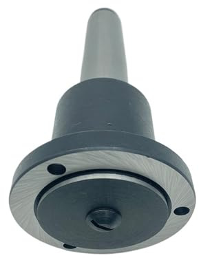 VAYEODEYU Mandrino Tornio Connettore, Adattatore mandrino MT3 Flangia adattatore mandrino tornio 100MM Flangia mandrino tornio 3 griffe 4 griffe Adattatore mandrino