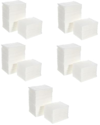 HAPINARY 10 Packungen Feuchte Kompressen Wattepads, Wattepads Zum Abschminken, Wiederverwendbare Wattepads, Make Up Entferner, Make Up Wattepads, Make Up Entferner Pads, Wattepads Für Das