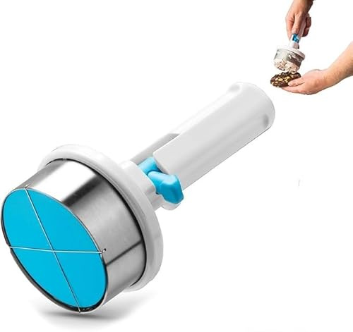 Freuqenci One-Hand Ice Cream Sandwich Scooper, Ice Cream Cookie Sandwich Maker Tool,Effortless & Fun Treats Maker,for Creative Ice-Cream Burger Making for Kitchen,Dessert Shop (1 pcs)