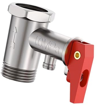 Electric Water Heater Relief Valves Pressure Regulator Brass Pressures Reducing for Leak Prevention Electric Water Boiler