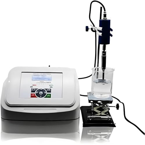 HajMyrdonyx Procesador Homogeneizador Dispersor Alta Velocidad para Laboratorio, con Control Digital, Homogeneizador Alta Velocidad De 800 W, Temporizador 1 S A 99 H para Aplicaciones Biológicas 8MM