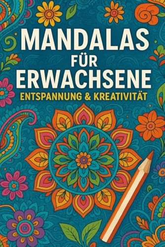 mandalas füt etwachsene - entspannung und kreativität: Das große Anti-Stress-Malbuch für Erwachsene – kreative Auszeit für Körper, Geist und Seele