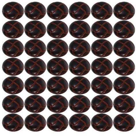 PRETYZOOM Buttons with Mushroom Shape Round 100pcs Tortoise Shell Vintage Easy Installation and Secure Fastening for Clothes for Dressmaking and Needlework Accessories
