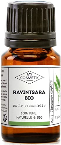 MyCosmetik - Aceite Esencial de Ravintsara Ct Orgánico 1.8 Cineol, 10 ml