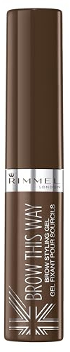 Rimmel Brow This Way Lightweight Gel, Medium Brown, 0.17 Fluid Ounce