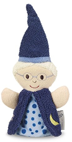 Sterntaler 3611712 Fingerpuppe Zauberer, 15 x 9 x 3 cm, Blau