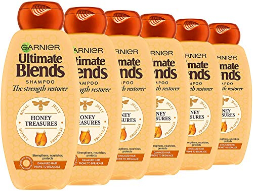 Garnier Ultimate Blends Honey Strengthening Conditioner 400ml, 6er Pack (6 x 400 ml)