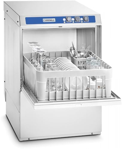 Casselin CLV35PV - Lave-Verres 350 avec Pompe de vidange intégrée