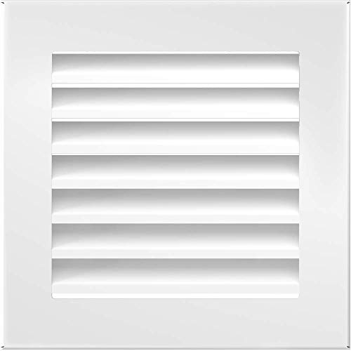 Rejilla de ventilación KRATKI Rejilla de Chimenea Fresh 17cm x 17cm Blanco