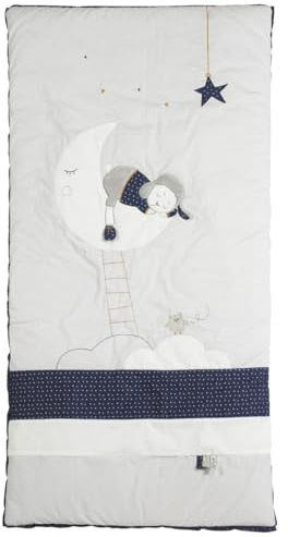 SAUTHON BABY DECO - Edredon bébé 60x120cm Merlin