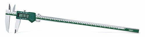 Insize 1135 – 601 – Calibre digital, mandíbula longitud 100 mm, 0 – 600 mm/0 – 24 