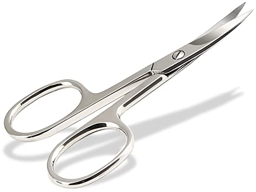 Linkshänder Nagelschere mit gebogener Schnittfläche Premium Qualität Extra Scharfe Schnittfläche