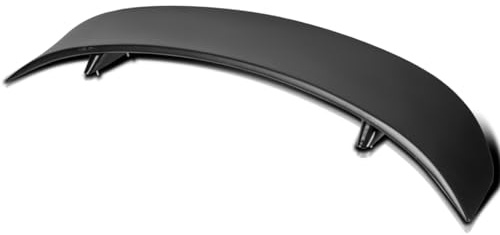 Spec-D Tuning Matte Black Factory Style ABS Rear Trunk Spoiler Compatible with 2011-2023 Dodge Charger Models