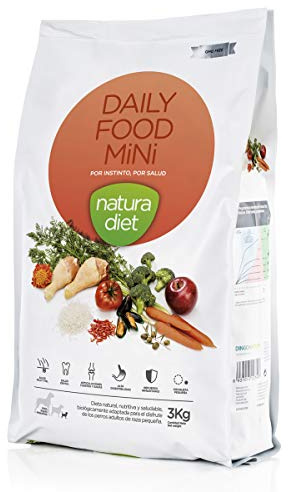 Natura Diet Comida Seca para Perros Mantenimiento Razas Mini - 3000 gr