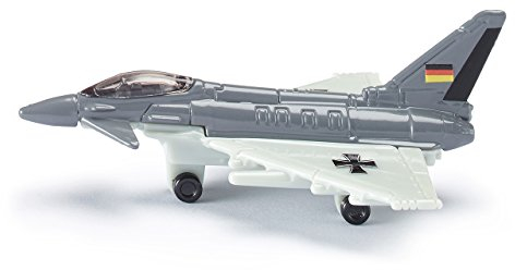siku 0873, Kampfjet, Metall/Kunststoff, Grau/Weiß, Mit Aufkleberbogen