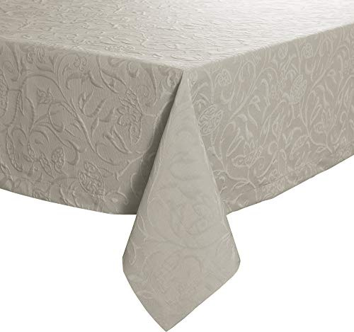 Pichler CORDOBA_150/250_PL hochwertig und bügelfrei - Tischdecke 150 x 250 cm platin