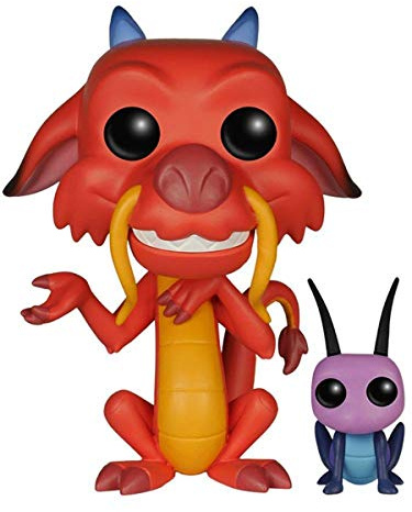 Funko - POP Disney - Mulan - Mushu & Cricket Multicolore