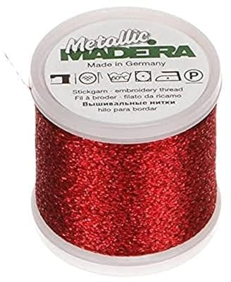Madeira M9842-015 Gewinde, Polyester, 015 Rot, 200 m