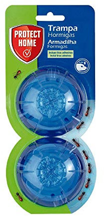 Protect Home Trampa Antihormigas, Ideal para Interiores y Exteriores, solución innovadora, Verde Agua,