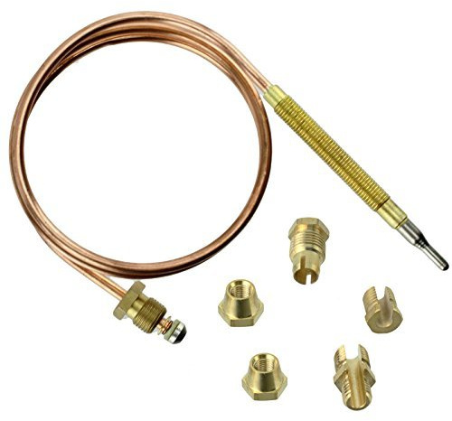 Spares2go Universal Thermocouple Kit & Fixings (1200mm)
