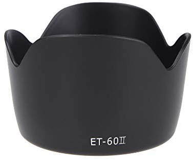 Andoer ET-60II Flower Lens Hood for Canon EF 75-300MM F/4-5.6 III EF-S 55-250mm f/4-5.6 IS