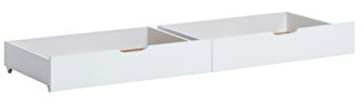 Hoppekids Schubladenset für 70x190cm und 90x200cm Betten, Weiß