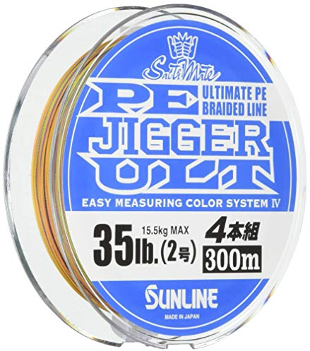 Sunline P.E Line X4 Ultra Jigger 300m P.E 2 35LB (3329)