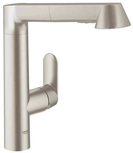 GROHE Miscelatore Cucina K7 Acciaio Satinato 32176DC0