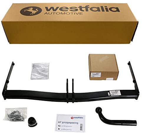 Westfalia Starre Anhängerkupplung für VW Golf 5/6 Limousine (incl Plus+Crossgolf) (BJ 10/2003-11/2013) - im Set mit 13-pol. fzg.-spez. Westfalia Elektrosatz