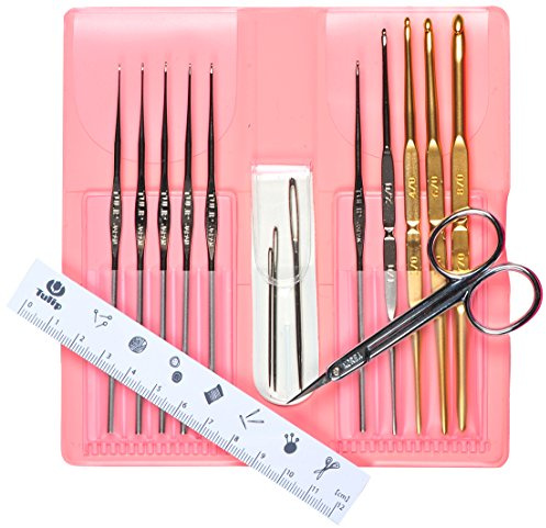 Tulip TCK-003 Classic 3 Crochet & Lace Needles Set of 15