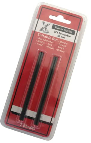 Xcalibur Tooling Lames de rabotage réversibles (2 par pack) compatibles avec les raboteuses Bosch PHO & GHO