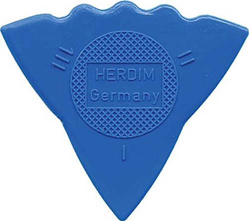 Herdim Plektrum - 3 Stärken - 12er Pack - Farbe: Blau 661103