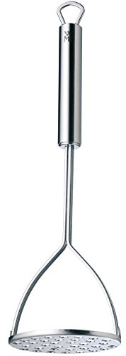 WMF Profi Plus Kartoffelstampfer 28,5 cm, Cromargan Edelstahl teilmattiert, spülmaschinengeeignet