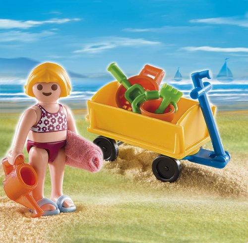 PLAYMOBIL 4755 - Mädchen mit Bollerwagen