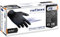 REFLEXX R78 / M Guanti senza nitrili in polvere, medio, nero, confezione da 100