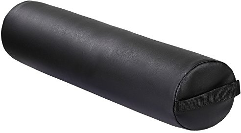 tectake Coussin Rembourre CYLINDRIQUE pour Table DE Massage - diverses Couleurs au Choix - (Noir | No. 400245)