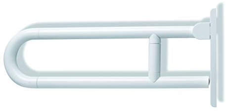 HEWI Stuetzklappgriff Serie 801 L:700mm reinweiss 801.50.210 99
