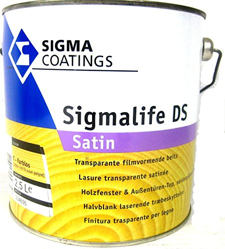 Sigma Sigmalife DS 2.5l Dickschichtlasur Teak DS Holzlasur satin