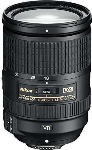 Nikon AF-S DX NIKKOR 18-300mm f/3.5-5.6G ED VR Lens (Renewed)