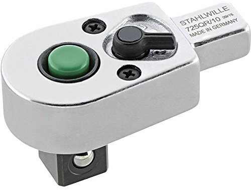 STAHLWILLE QuickRelease 725qr-4 QuickRelease Ratsche Einsatz Werkzeug, 1/10,2 cm, 14,5 mm Höhe, 22 mm Breite, Größe 4
