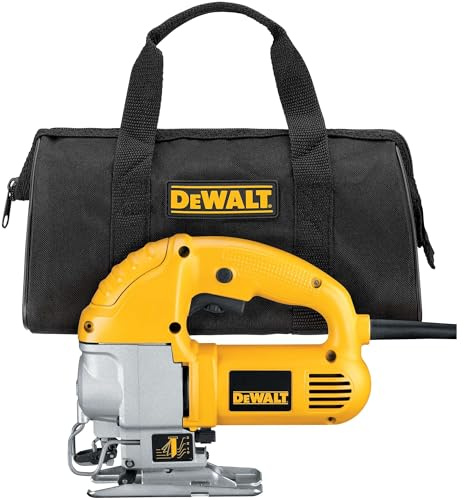 DEWALT Jig Saw, Top Handle, 5.5-Amp (DW317K)